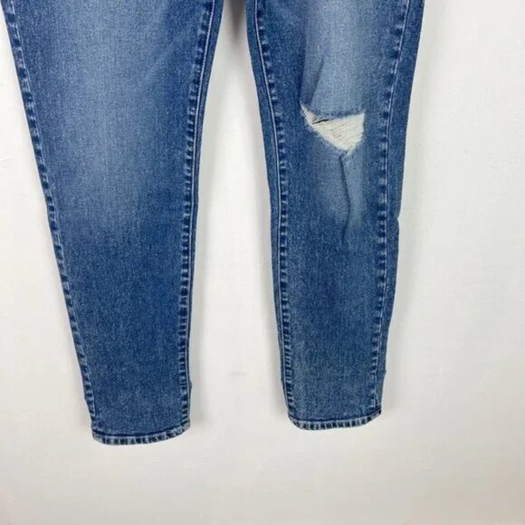 NWT Stitch Fix Nature Denim London High Rise Mom Jeans Distressed Size 4 27 NEW - Picture 3 of 10
